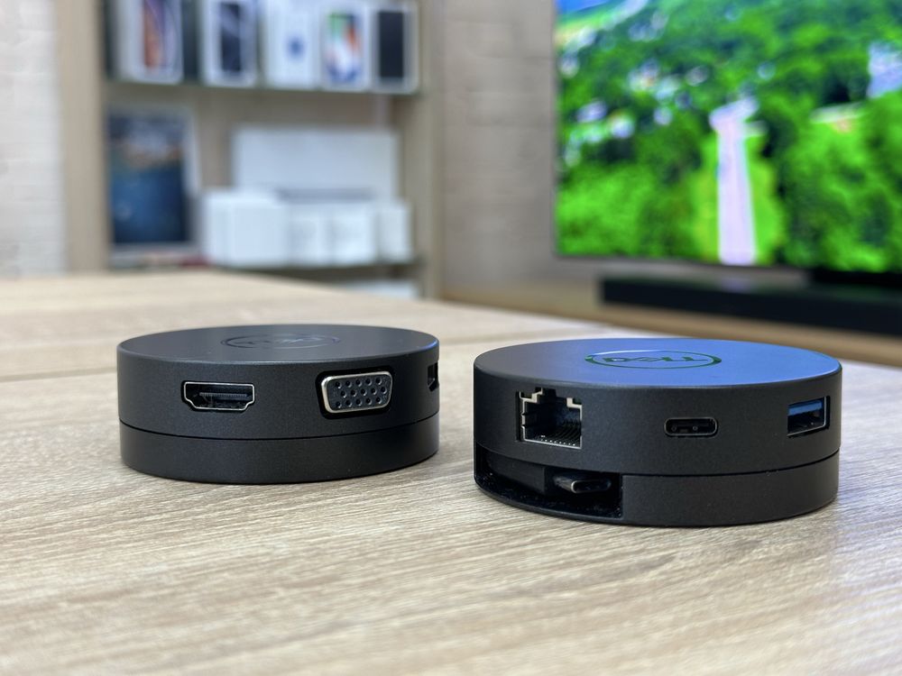 Док-станція Dell DA300 USB-C HDMI VGA RG45 USB Мультипортовий адаптер