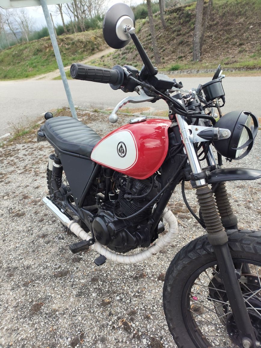Yamaha SR 125cc Scrambler