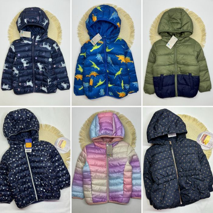 Куртки, дощовики, комбенізони, жилетки Lupilu та інші 56-164 розміри