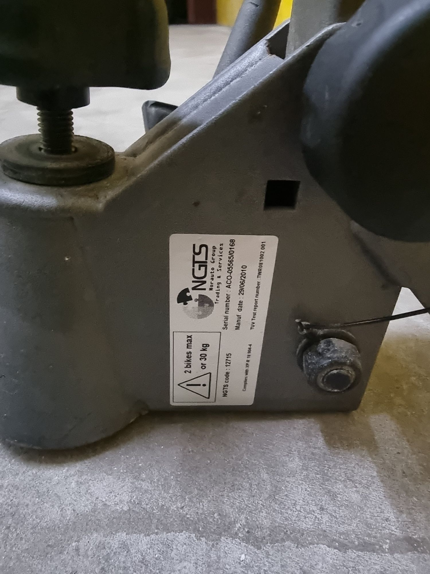 Suporte de 3 bicicletas Norauto