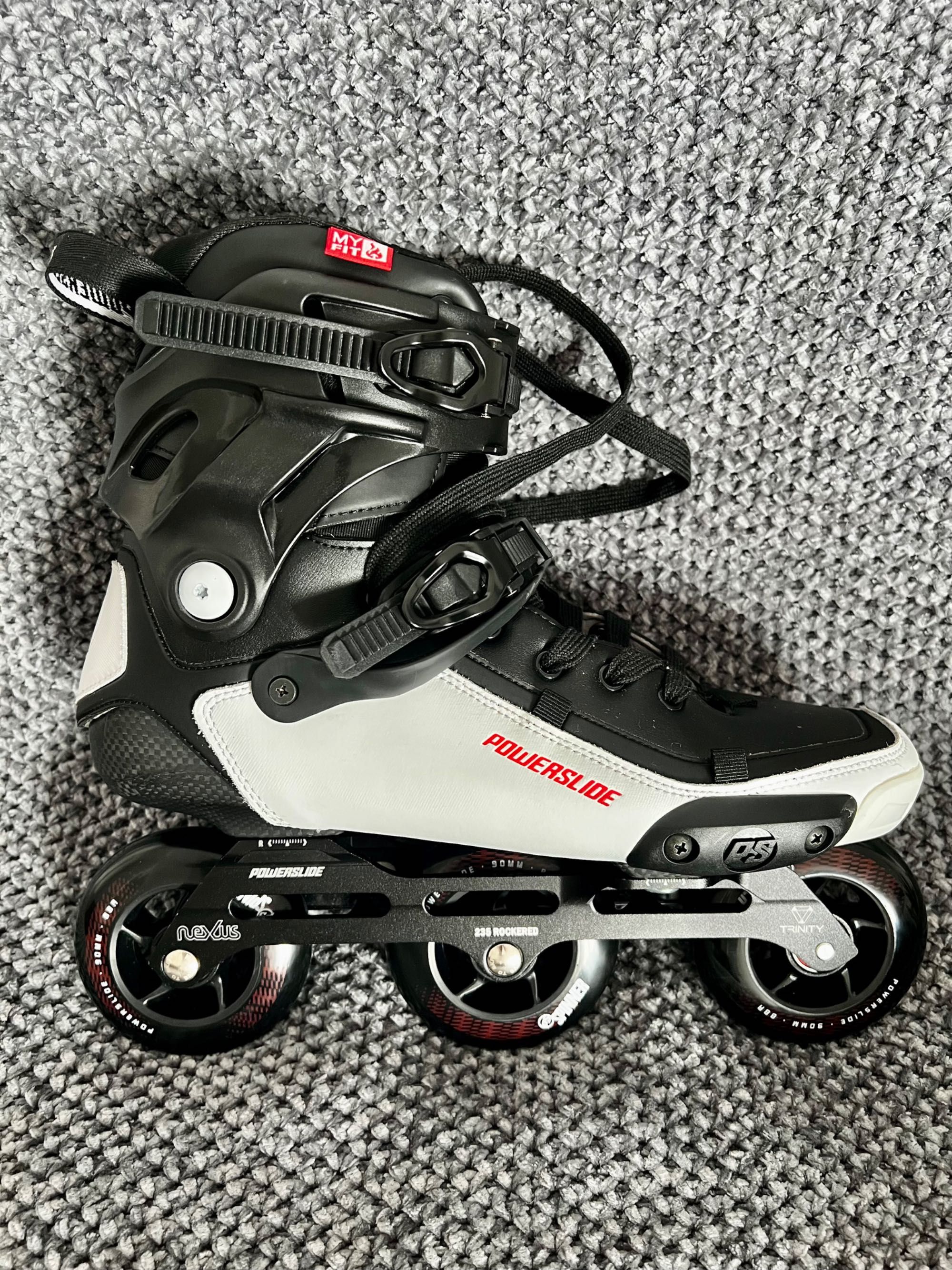 Never Used Powerslide Tau 90 size 44 cost 450 Euros new
