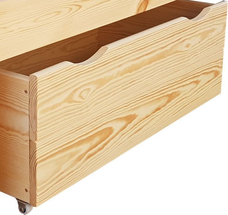 Łóżko sosnowe NESTOR PLUS dla seniora Zaczarowana Sypialnia 90x200