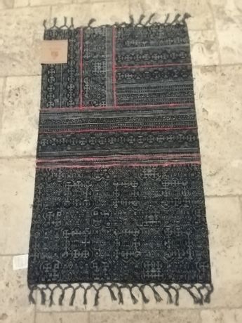 Dywanik tkany na płasko bawełniany 71x105 indyjski.