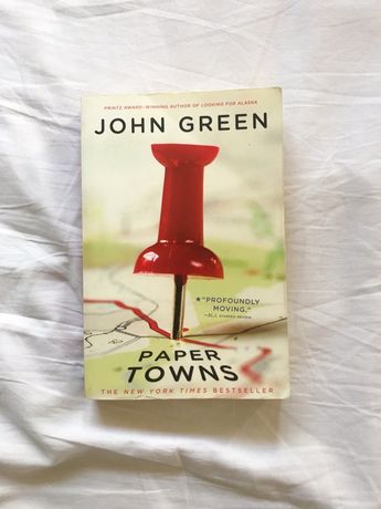 Livro Paper Towns John Green