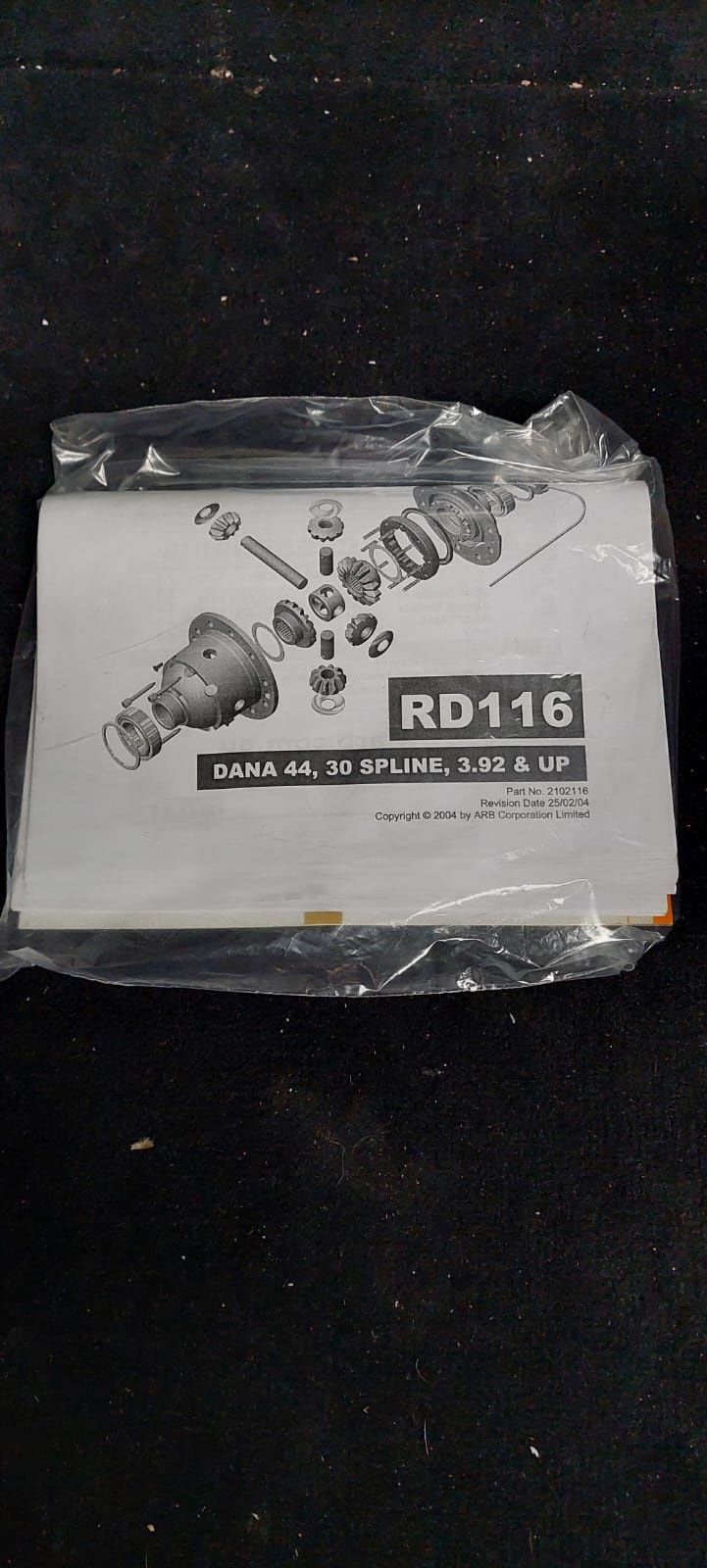 Bloqueio arb dana44
