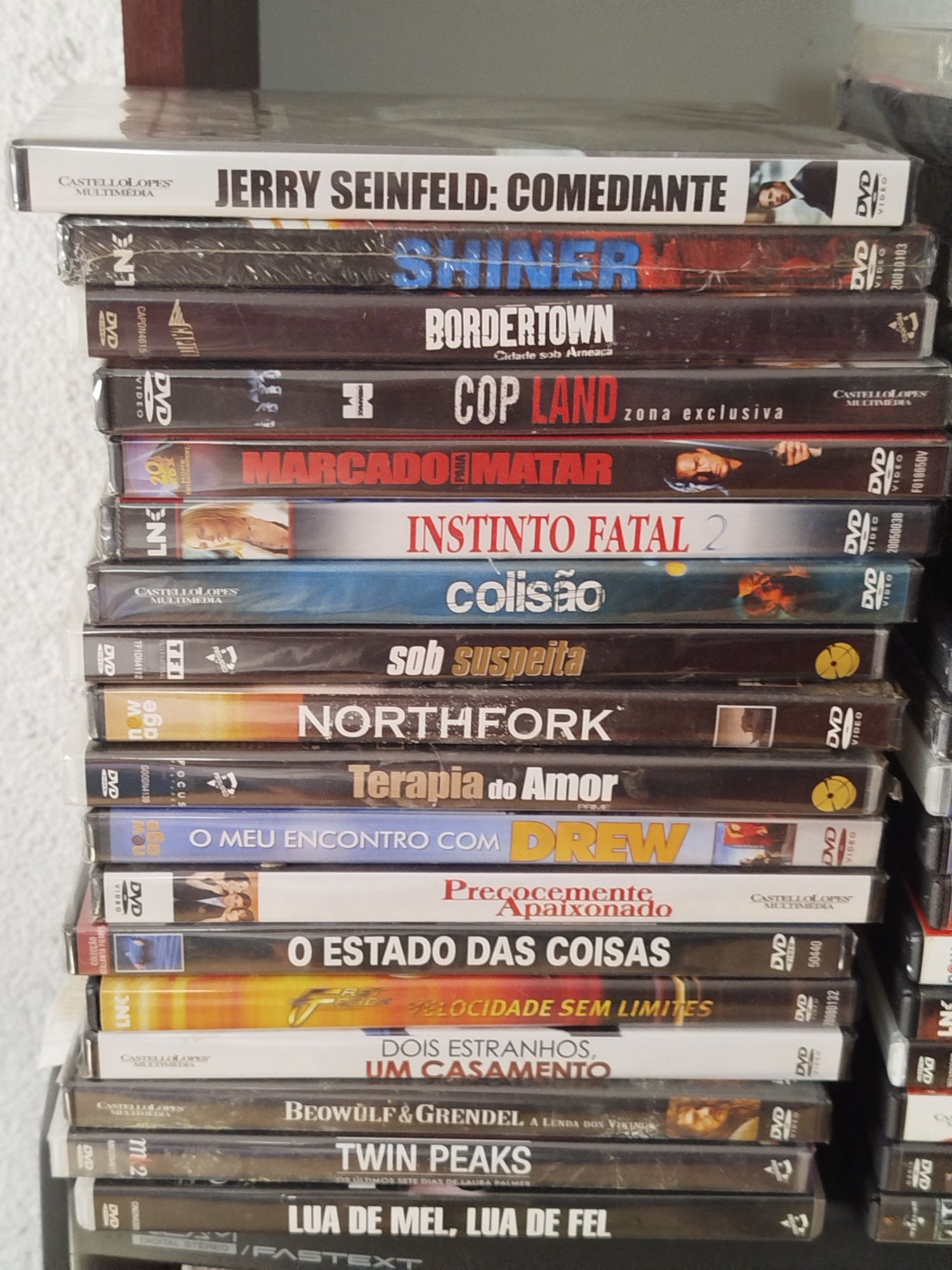 DVDs de filmes novos