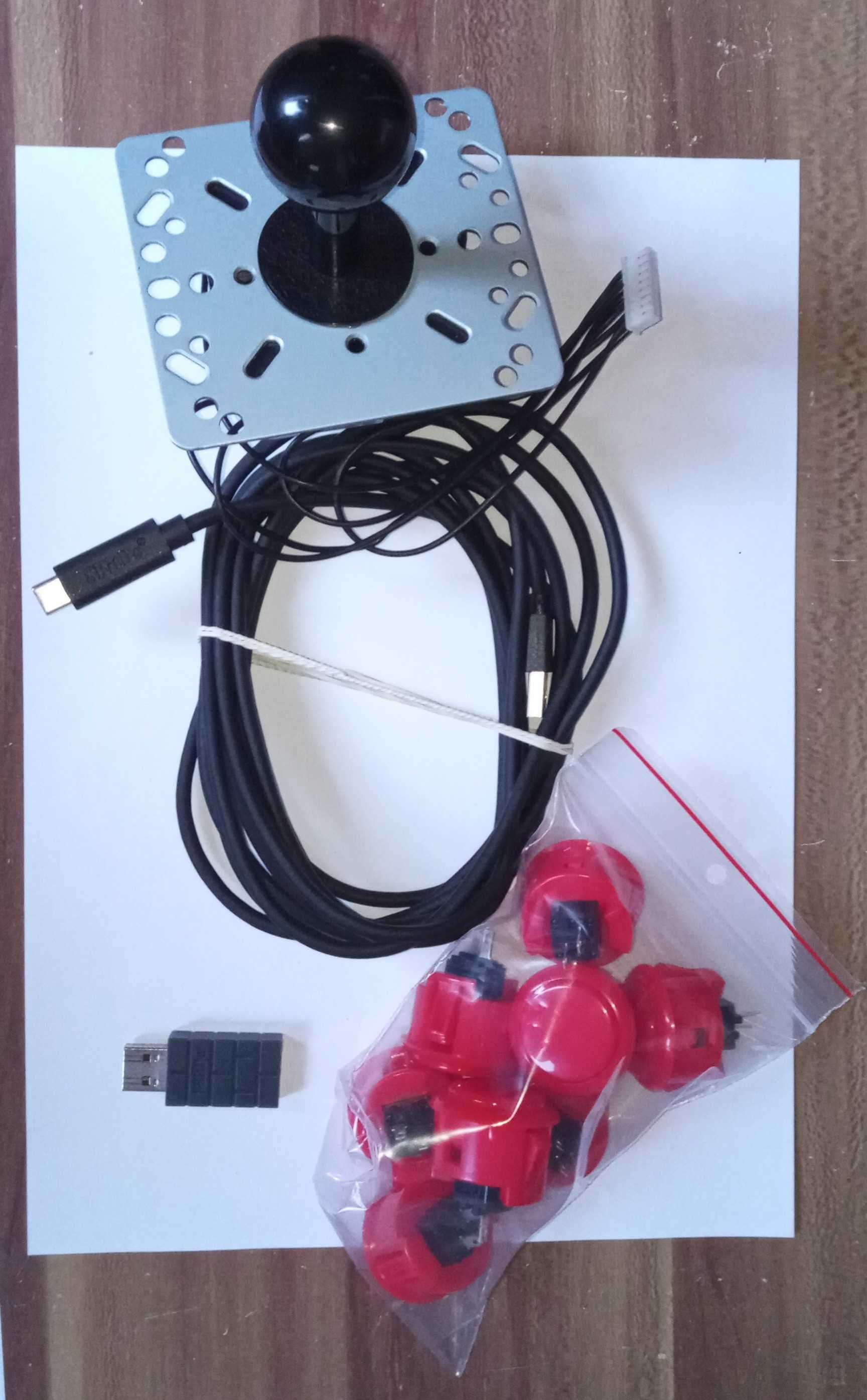 Arcade Stick 8bitdo + mod  SANWA JLF-TP-8YT