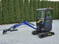 Kubota NOWA MINIKOPARKA AUGER HT 18, SILNIK KUBOTA, 3 ŁYŻKI  chwytak hydrauliczny, szybkozłącze, skrętne ramię /SANY/JCB/