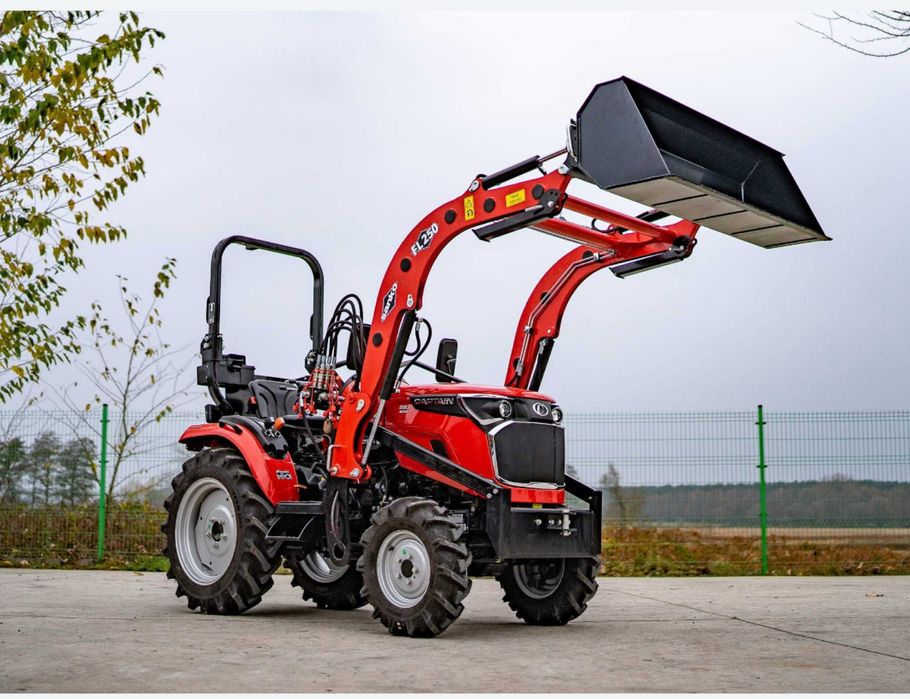 Traktorek captain 263 homologacja nowy 4x4 silnik mitsubishi kabina