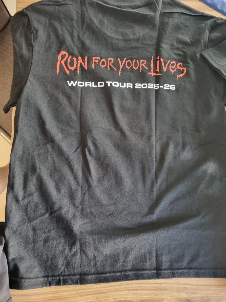 Tshirt Iron Maiden Tour 2025 M Nova