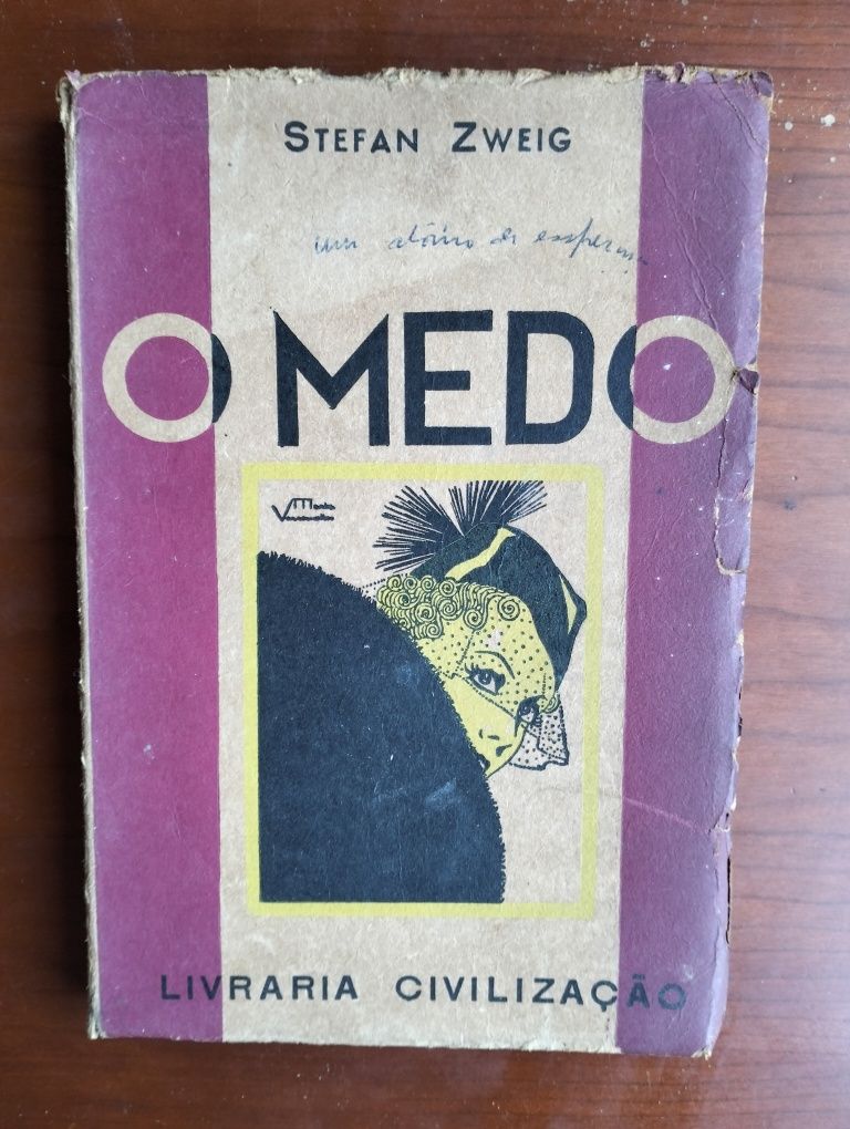 Livro O Medo - Stefan Sweig