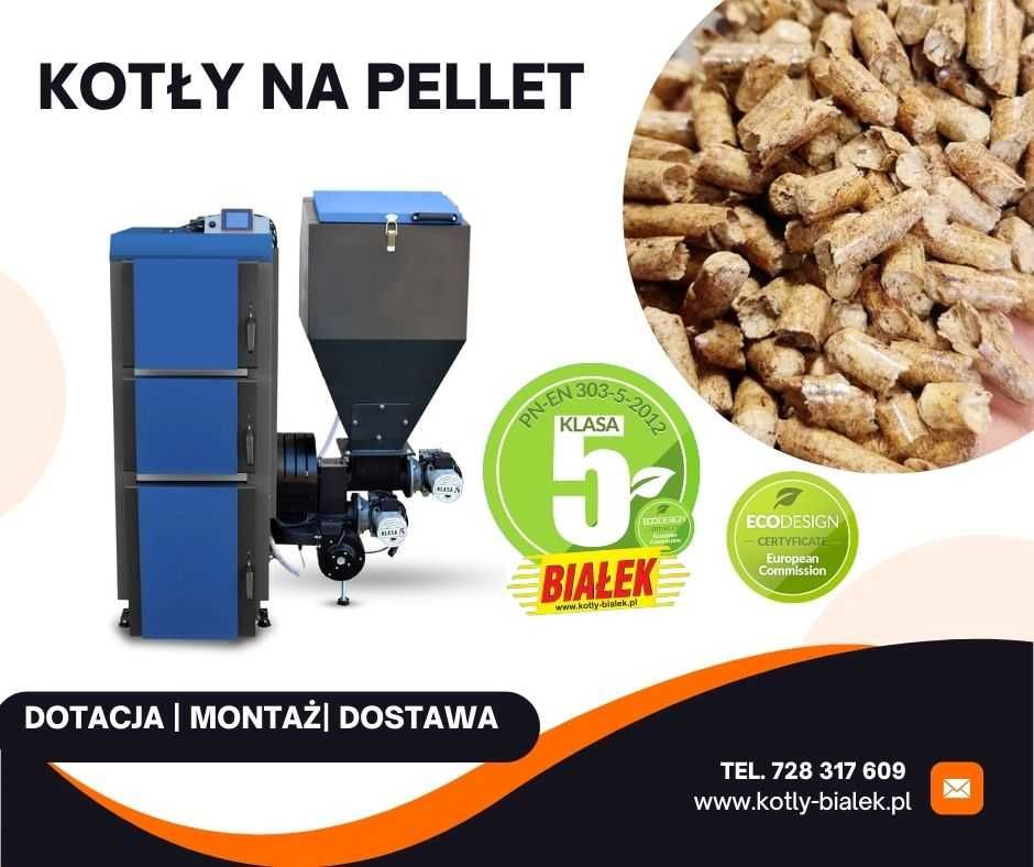 Kocioł z podajnikiem na PELLET ecodesign TECHNIX-PEL 15KW DOTACJA