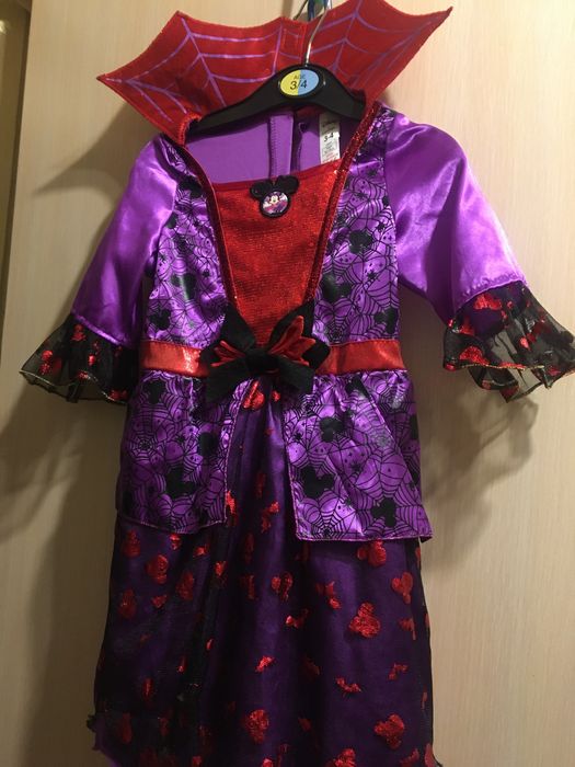 Платье на Хеллоуин для девочки