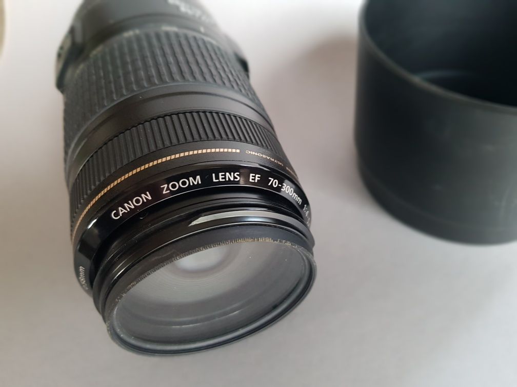 Canon, obiektyw, 70-300 mm 1:4-5,6 is USM