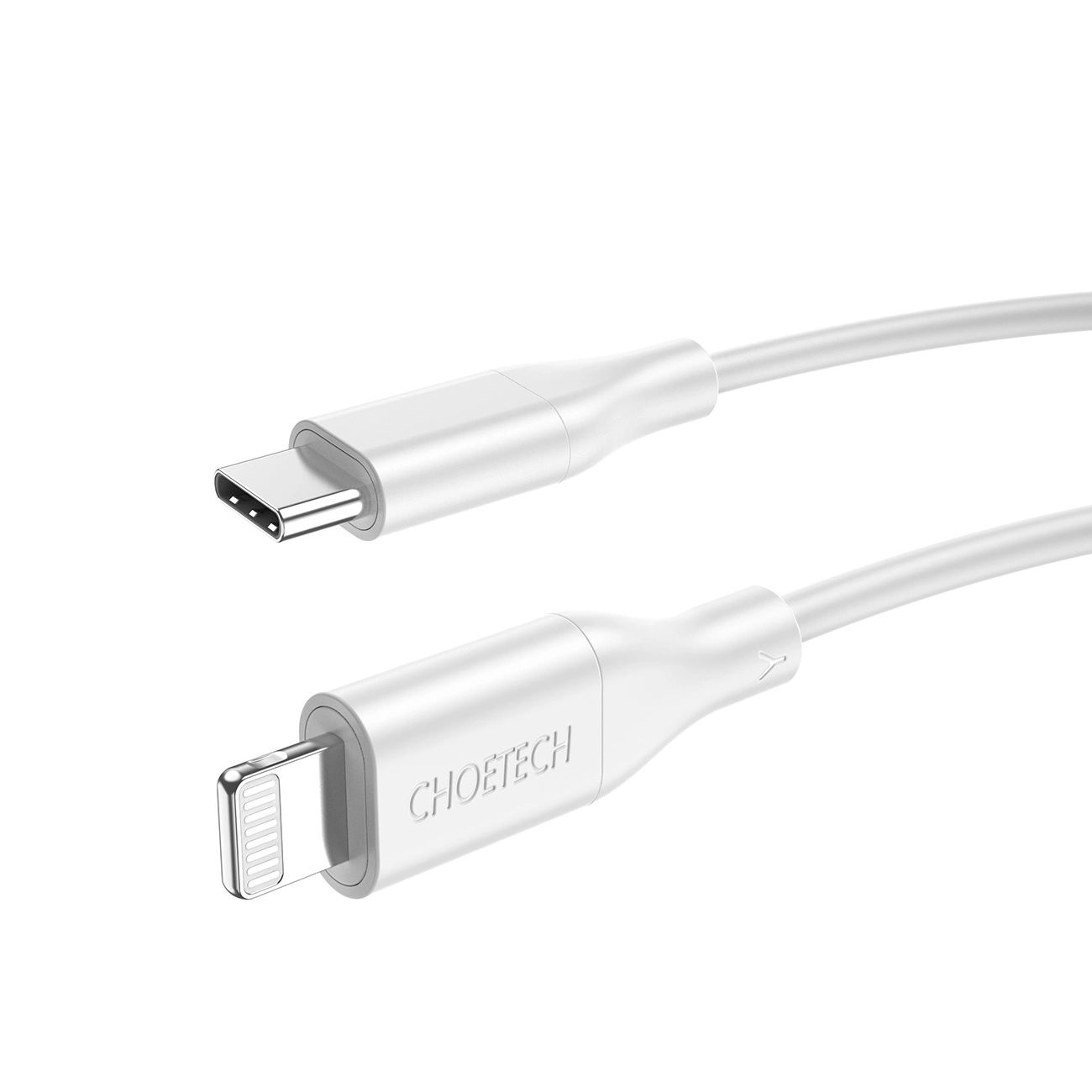 Kabel Choetech Ip0040 Usb-C / Lightning Mfi Pd 30W 1.2M - Biały