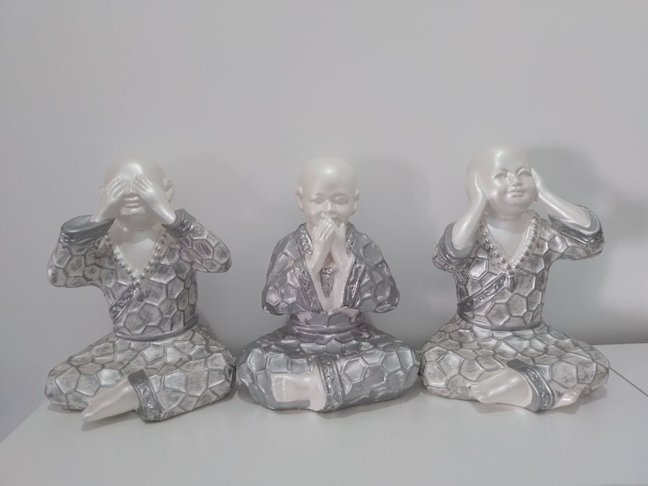 Conjunto de 3 Budas