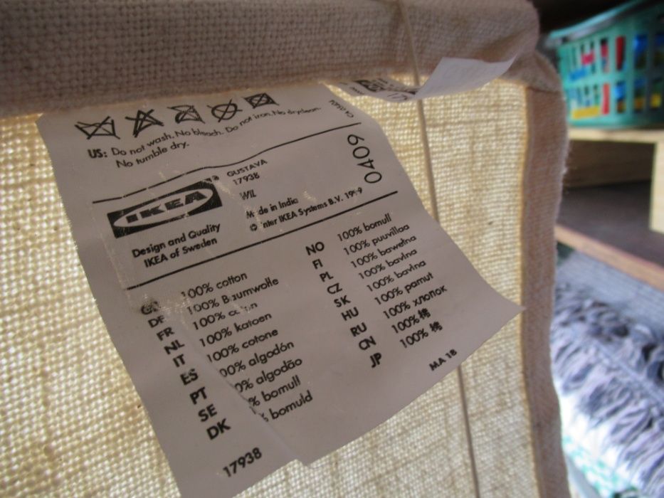 2 Cortinados/Estore Japonês Ikea