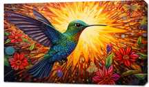 Obraz 100x60cm Koliber Barw