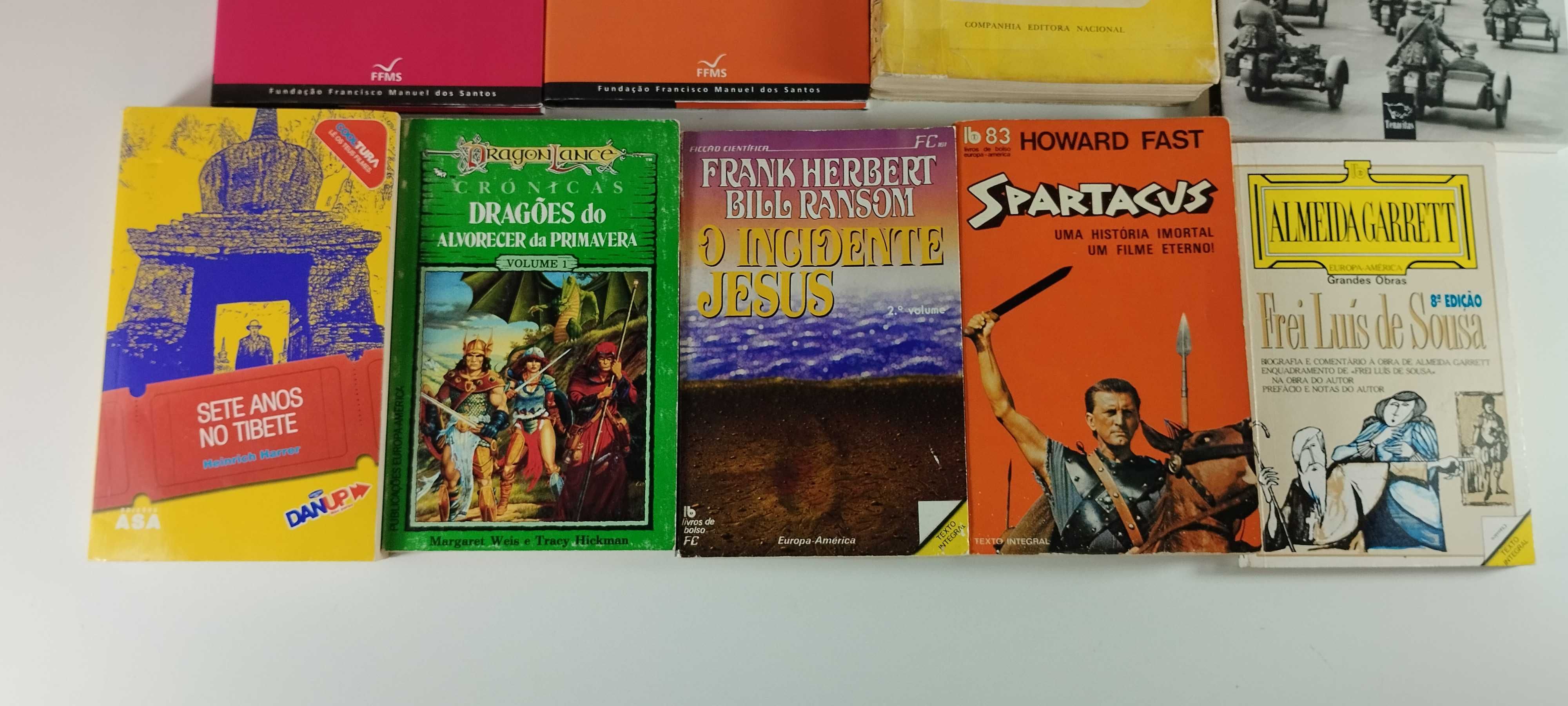 Lote de Livros Diversos em Português