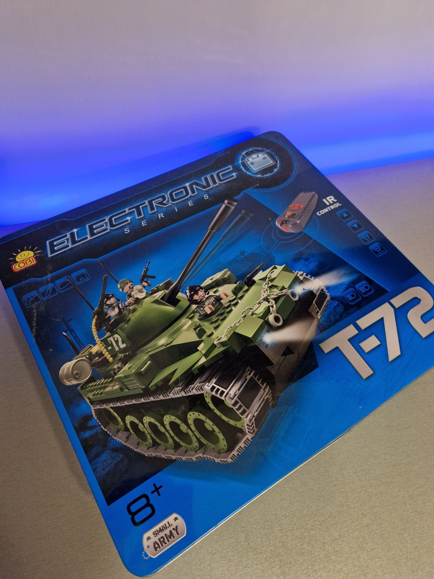 Cobi czołg T-72 zdalnie sterowany lego T72