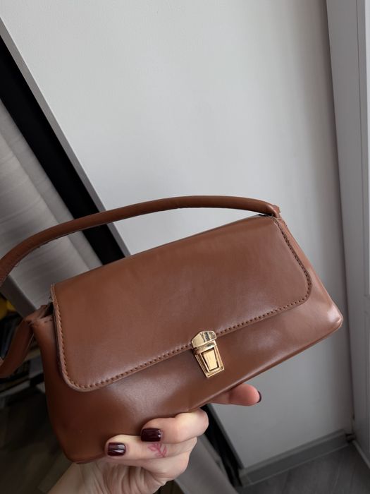 Сумка жіноча коричнева