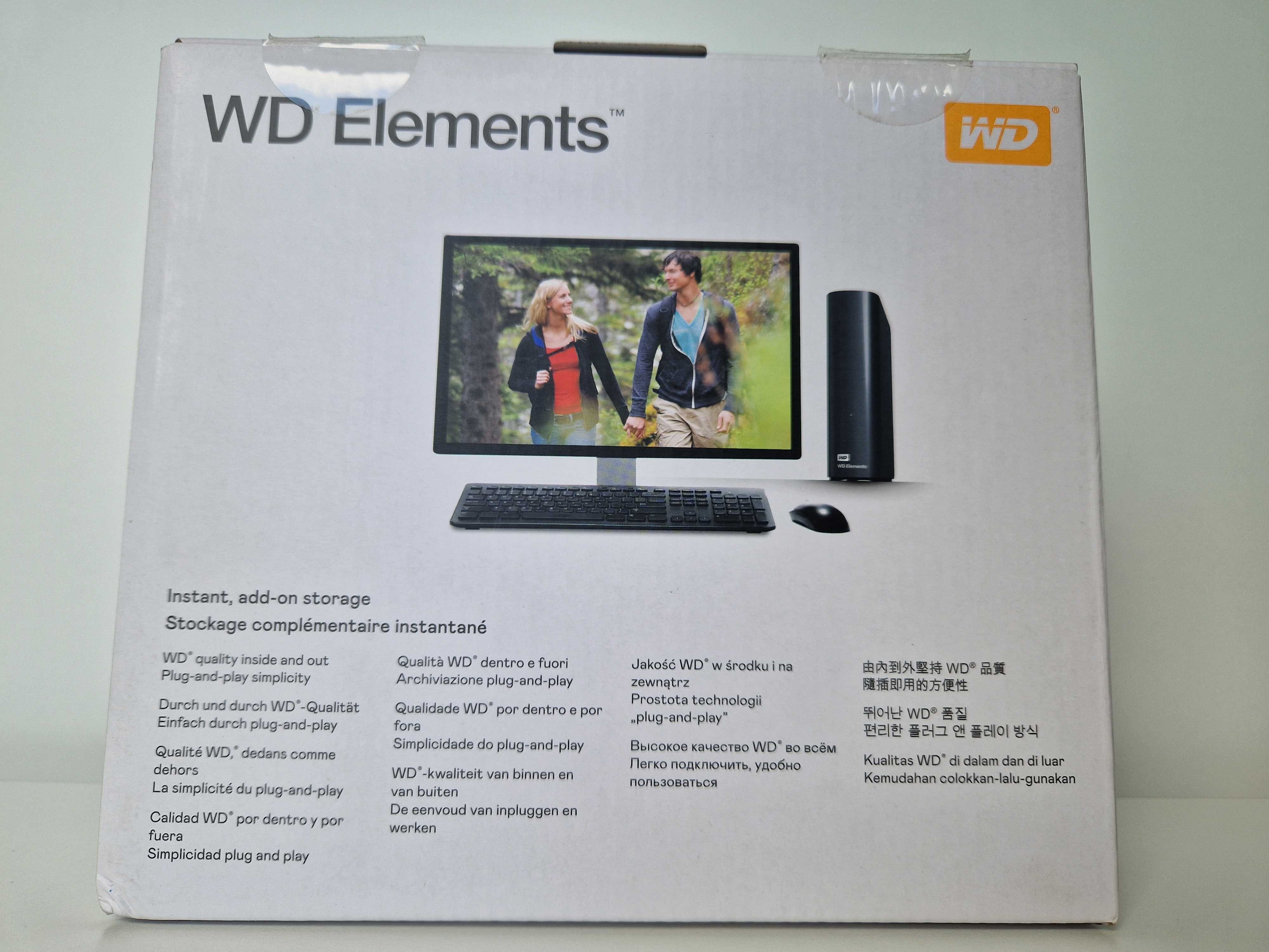 WD Elements 12TB Dysk twardy USB 3.0