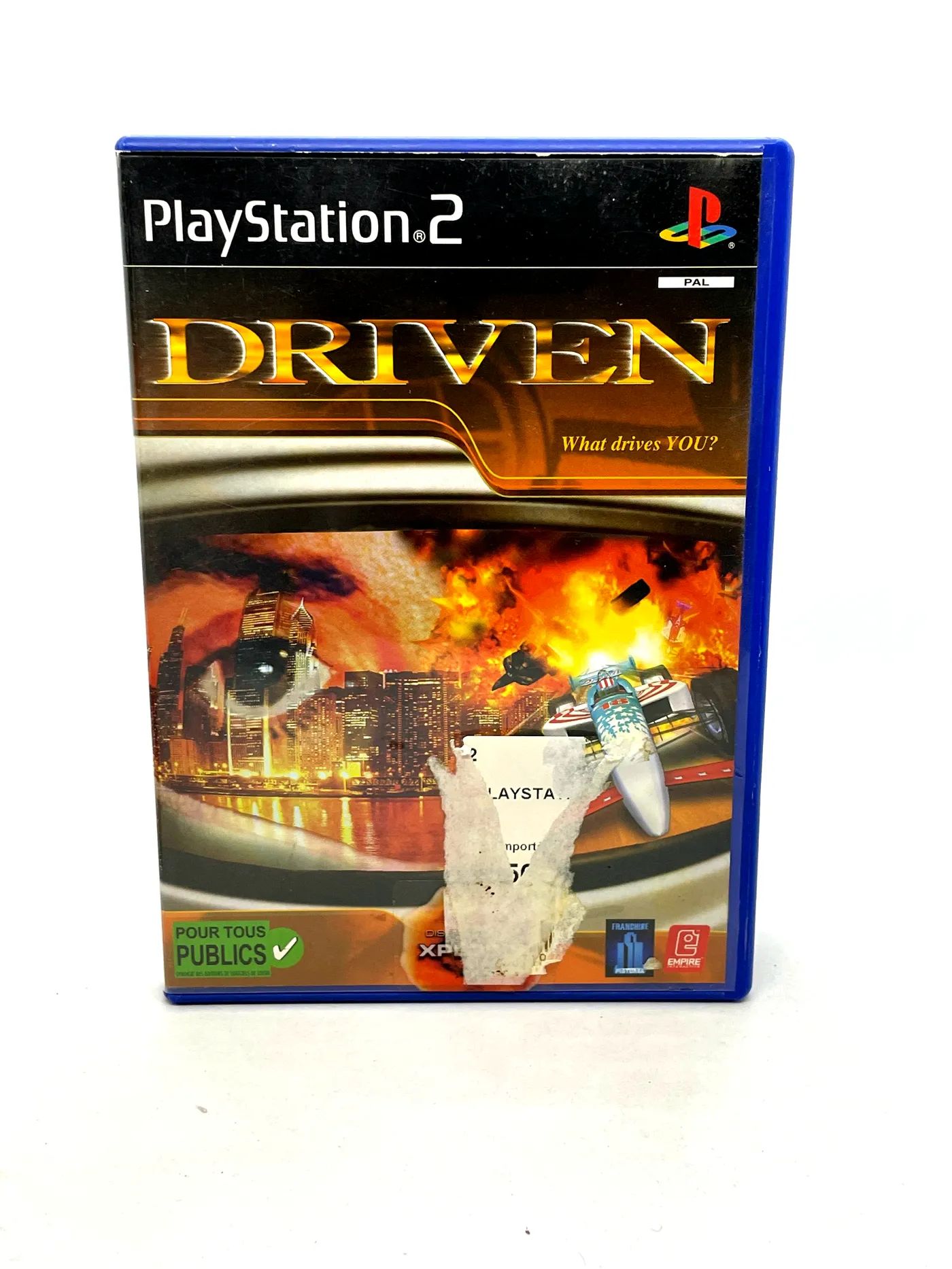 Driven PS2 Po Angielsku Kompletna