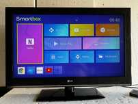 Телевізор LG 32" Б/в. Є інші.  Часте  оновлення
