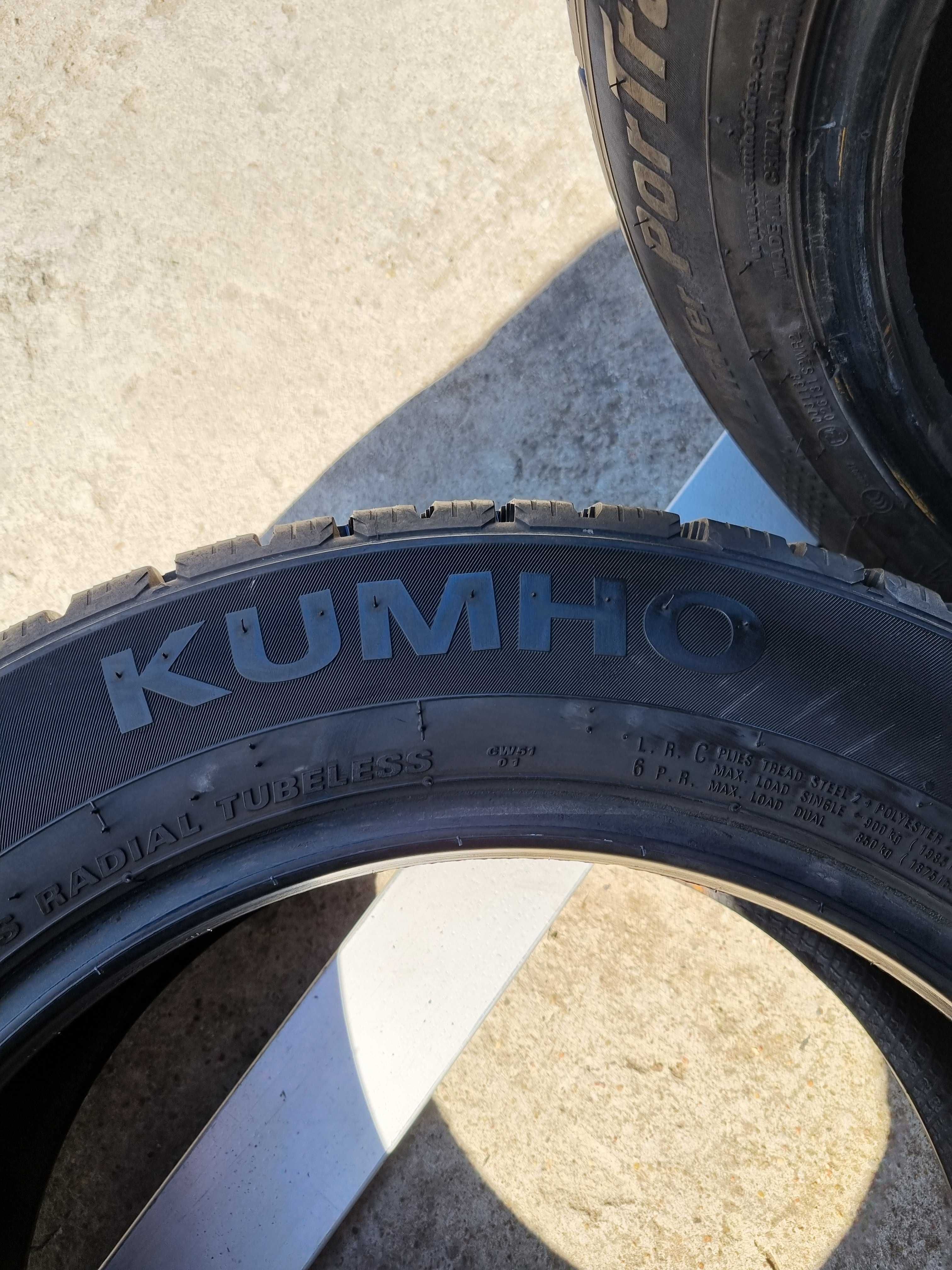 Opony zimowe KUMHO Winter PorTran CW51 215/60 17C 6,72mm 2021 PARA P49