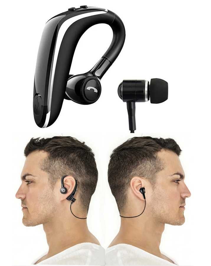 ZESTAW Słuchawkowy Słuchawka Bluetooth 2 TEL IPX4 MULTIPOINT WODOSZCZ.