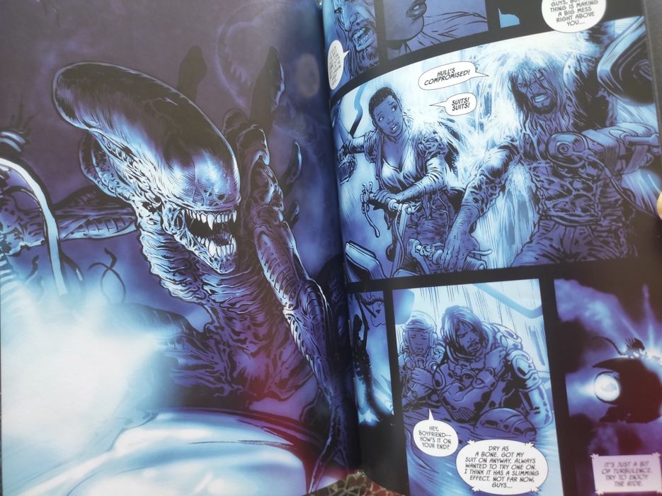 Aliens Fast Track to Heaven Dark Horse Comics banda desenhada