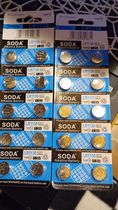 Baterie LR1120 stan nowy 1,5 V