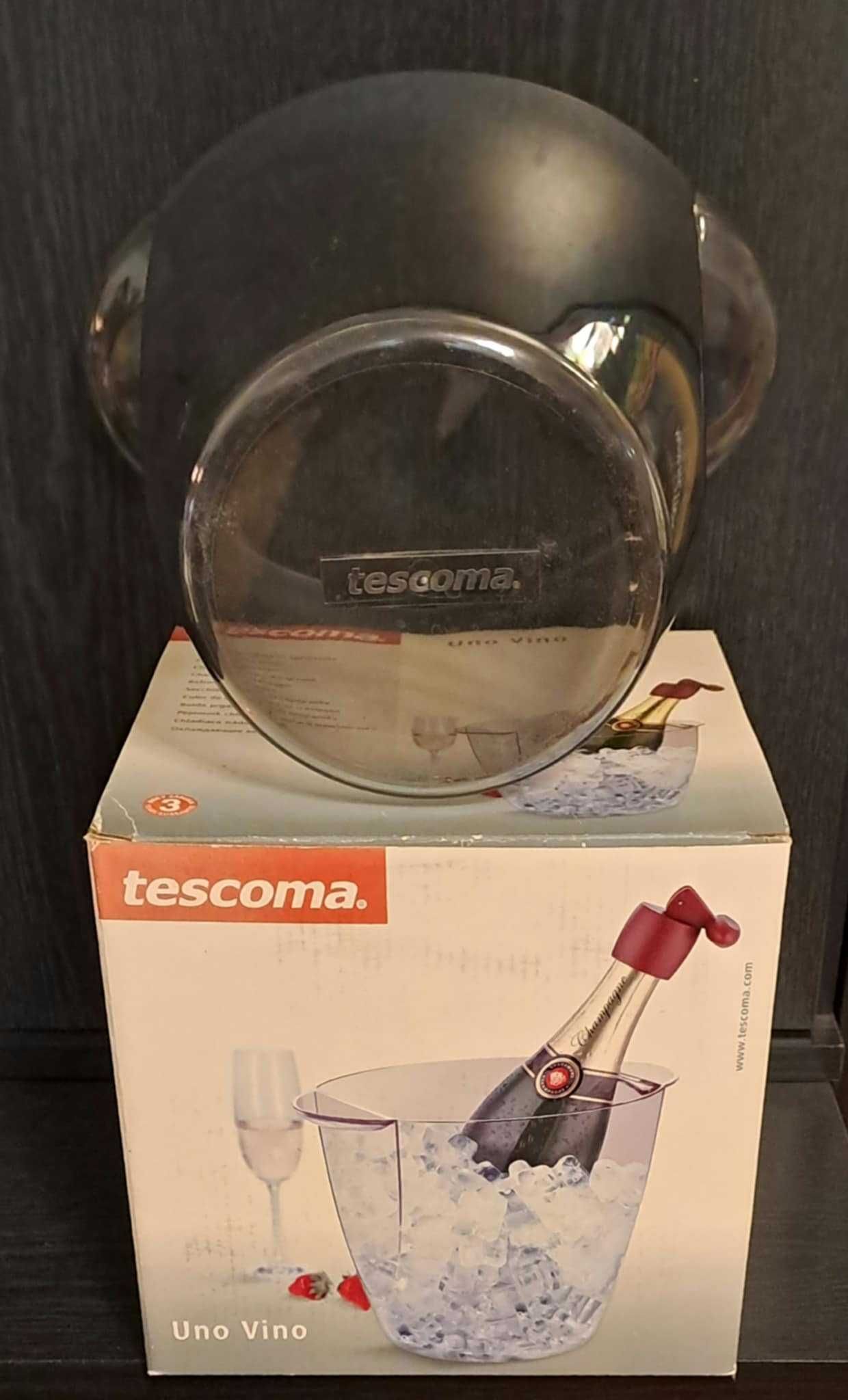 Jak nowy pojemnik Tescoma na lód do schłodzenia butelki wina