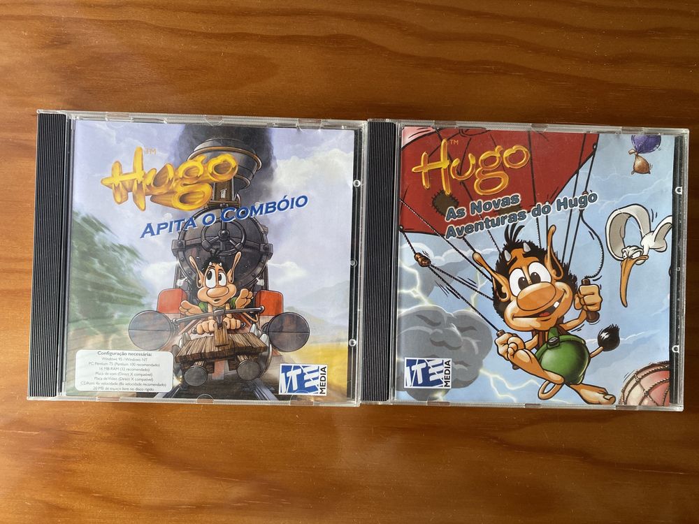 Jogos CD Hugo originais