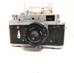 Analogowy dalmierzowy aparat fotograficzny ZORKI 4 z INDUSTAR 50  50mm