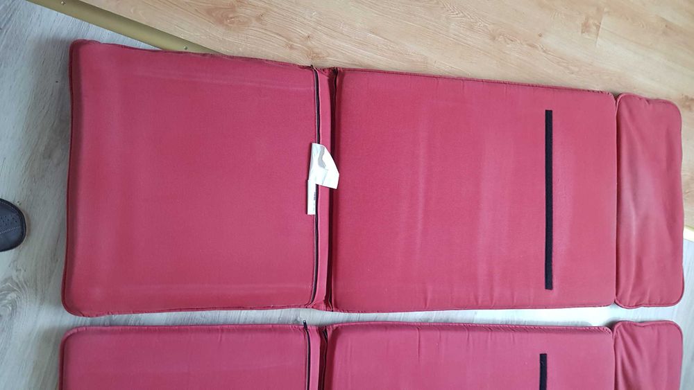 materac komplet na leżak na przykład ogrodowy wymiary160x59 x5