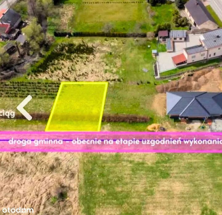 Działka pod budowę domu jednorodzinnego