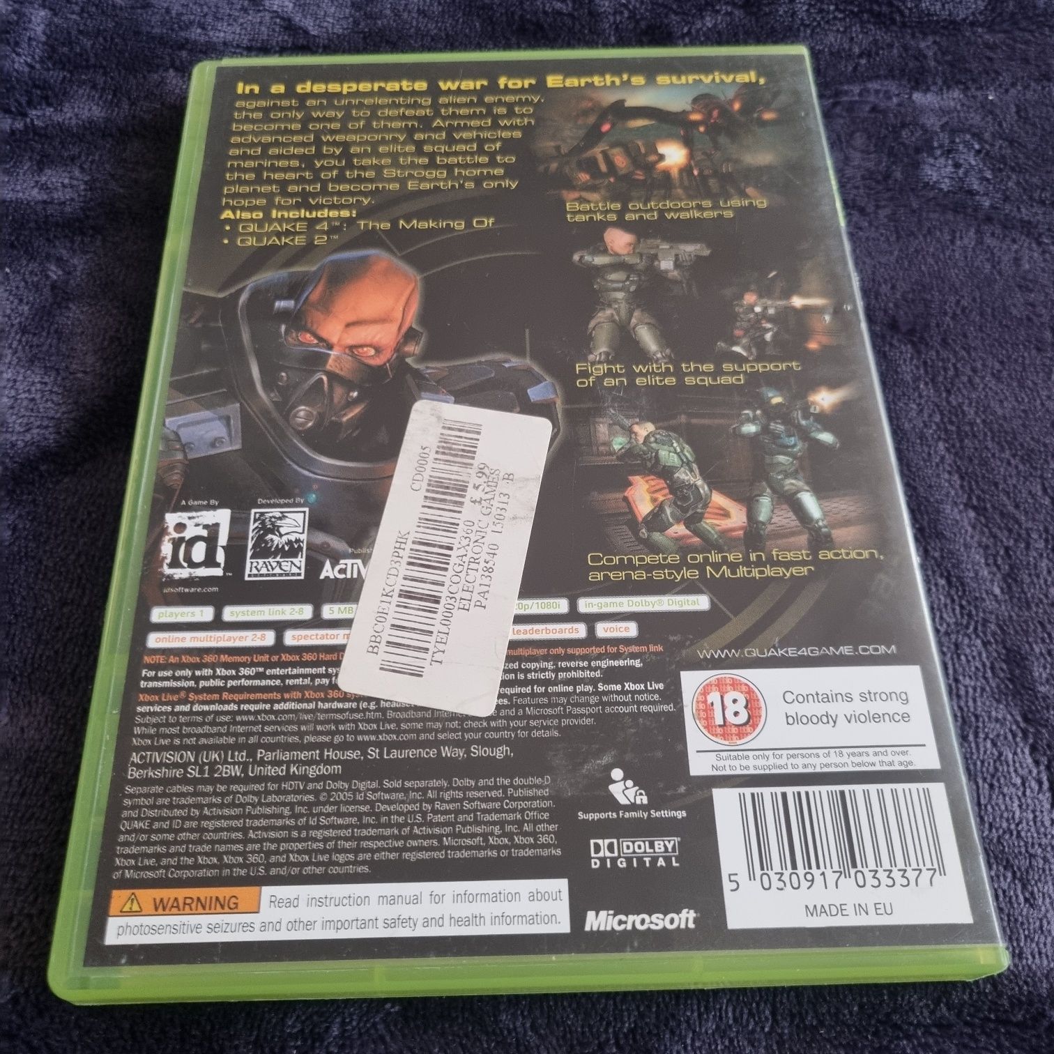 Quake 4 Xbox 360