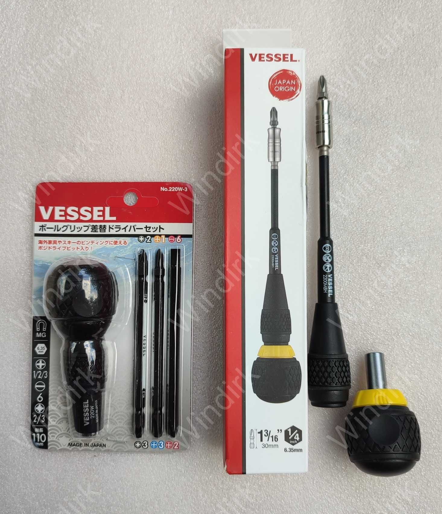 Отвертка Vessel 220W-3 Made in Japan