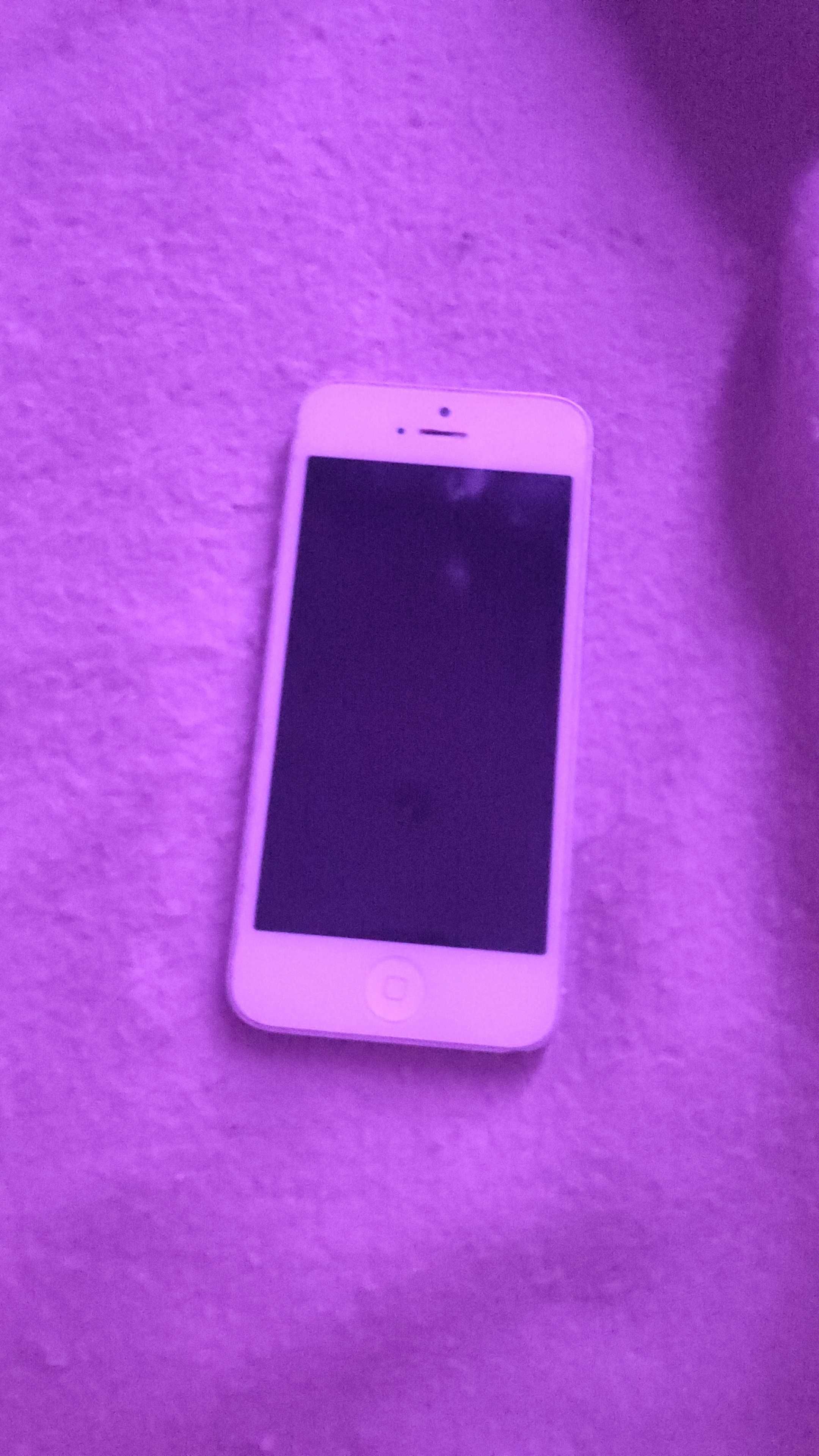 Biały iPhone 5S .