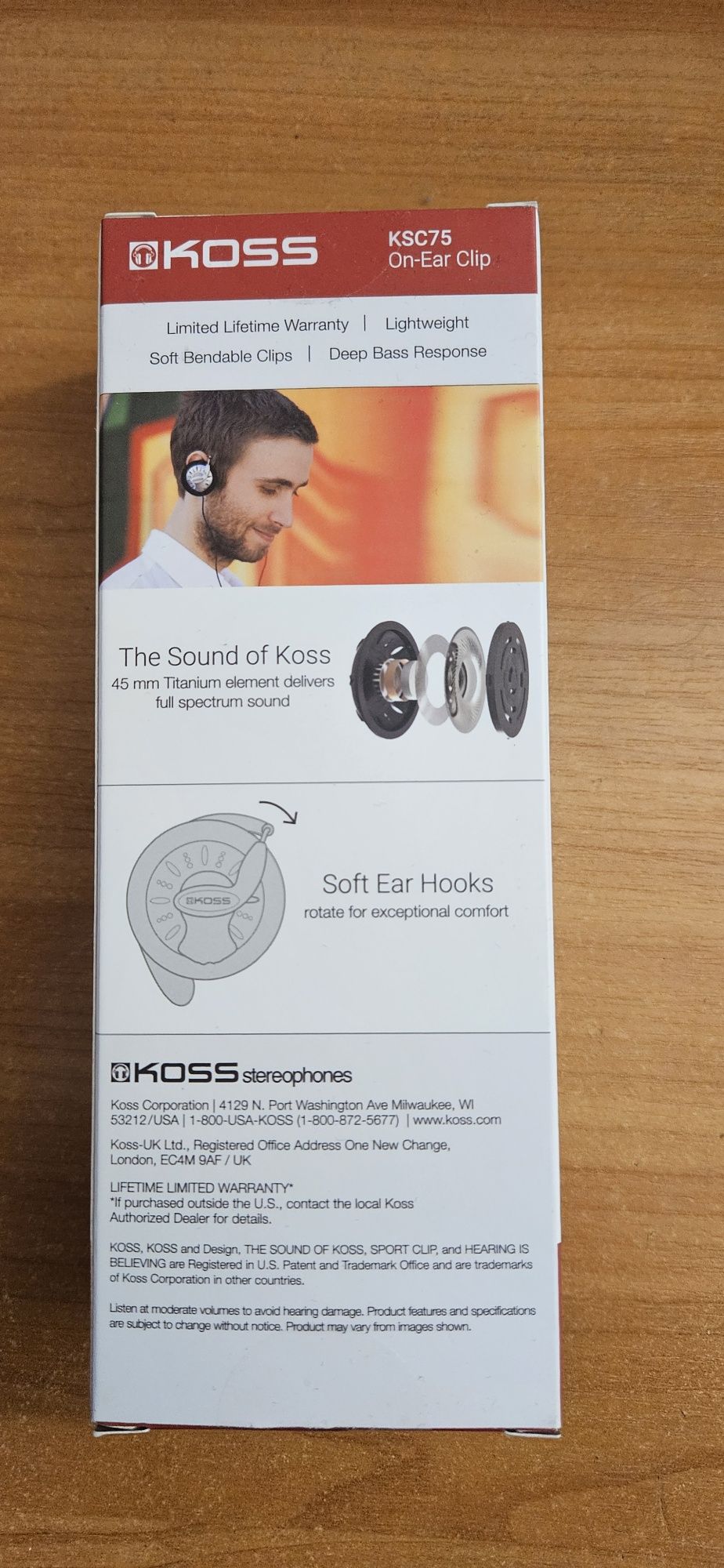 Продам навушники Koss KSC75