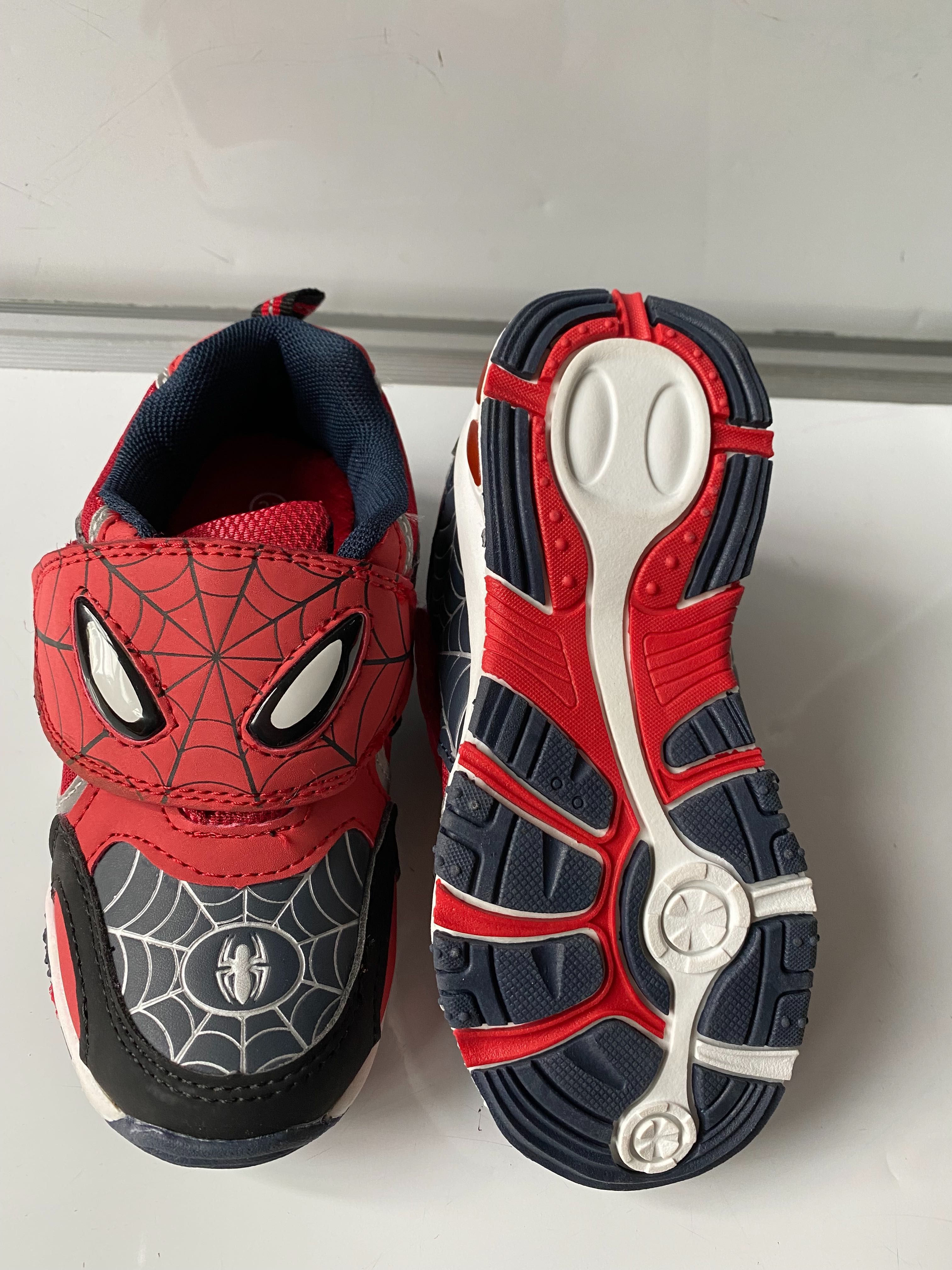 Spidermen, Spaidi buty świecące, Led, migające  NOWE rozmiar 27