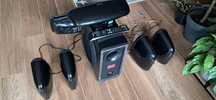 Kino Domowe Samsung HT-XA 100 Komplet - pilot - okablowanie