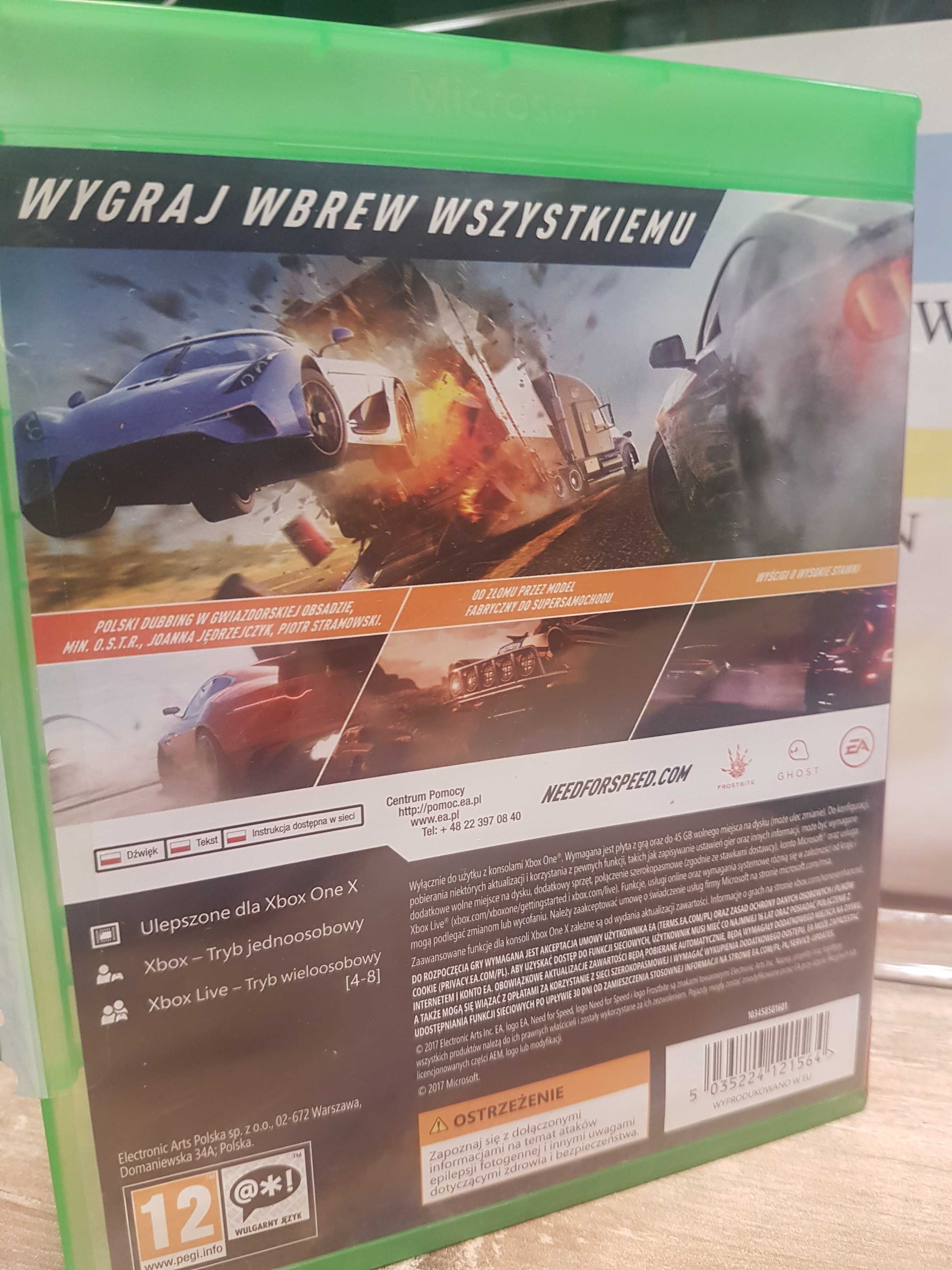 Need for Speed: Payback Microsoft Xbox One Series X SklepRetroWWA