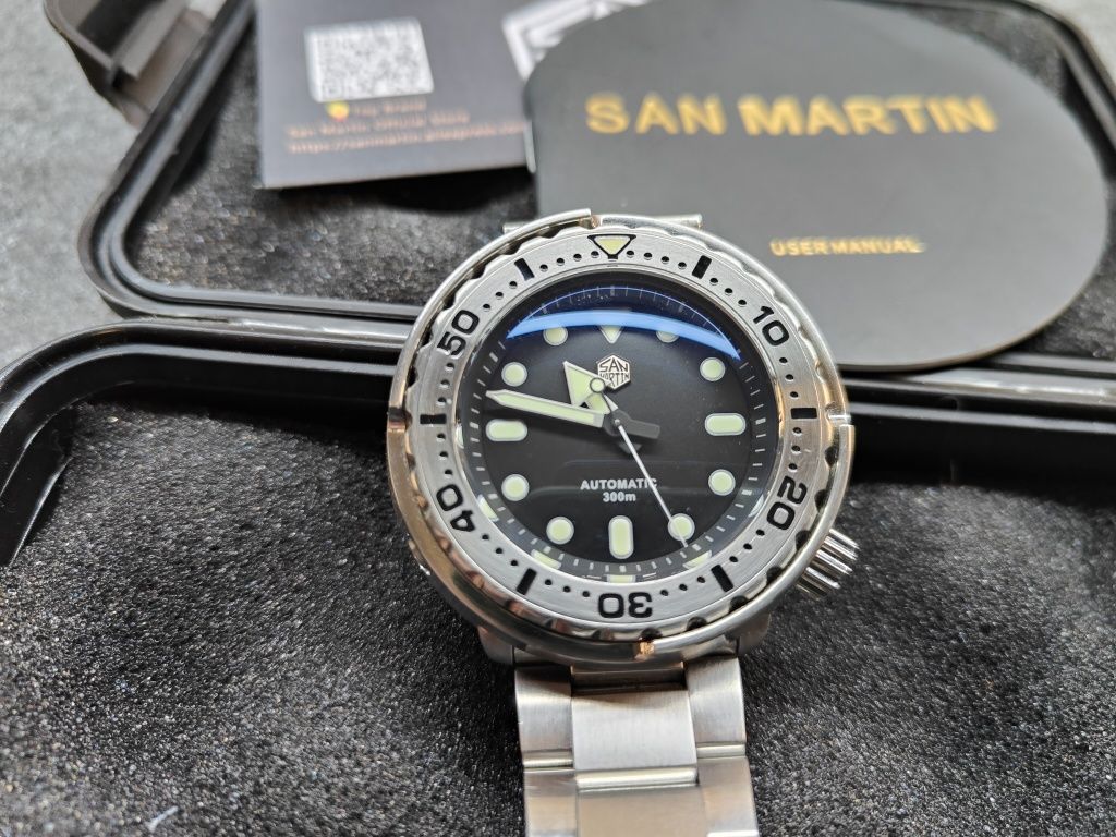 механические часы San Martin Tuna SUB 0003