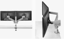 Braço para 1 ou 2 monitores Herman Miller