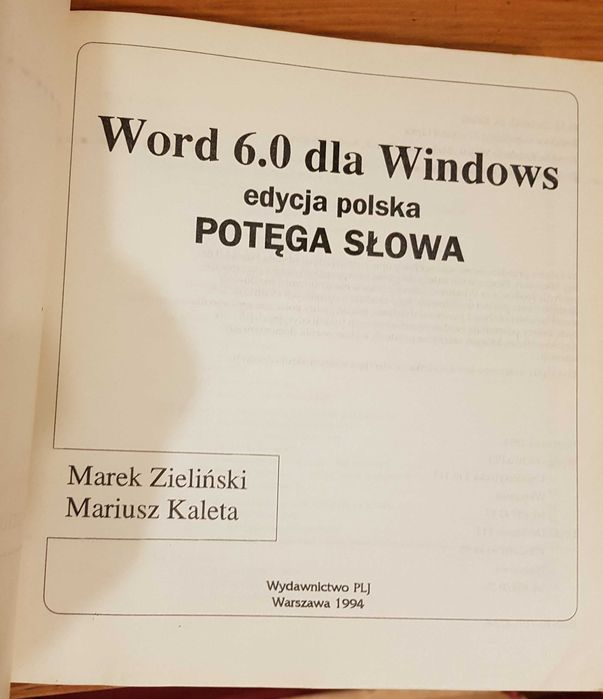 Książka do nauki Word MS Office PL - Potęga Słowa