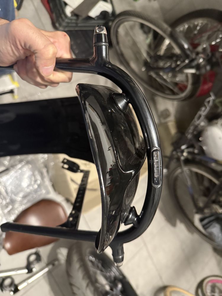 Triumph bobber blotnik siedzenie kierownica