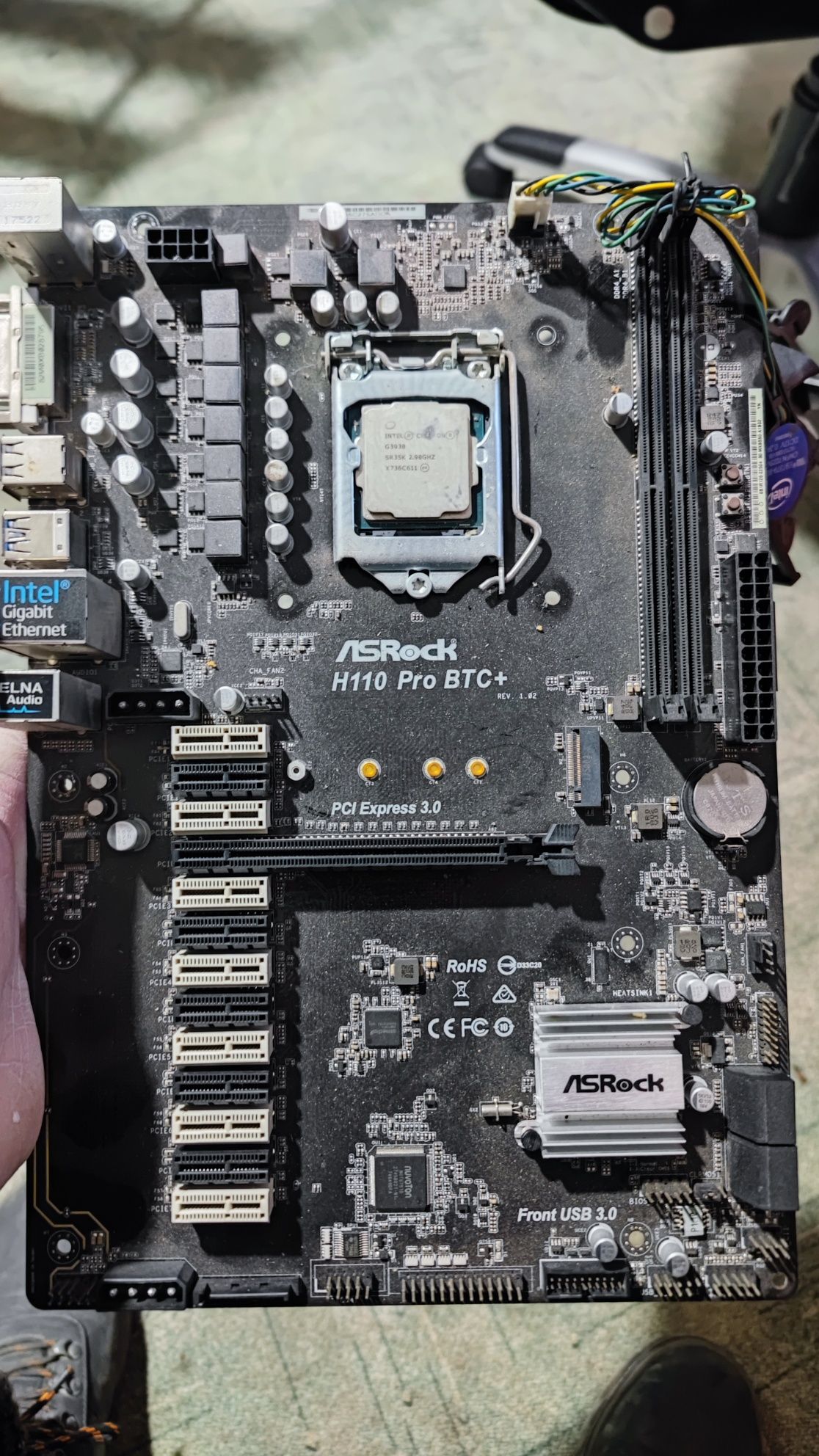 Asrock h110pro BTC +i3 6100