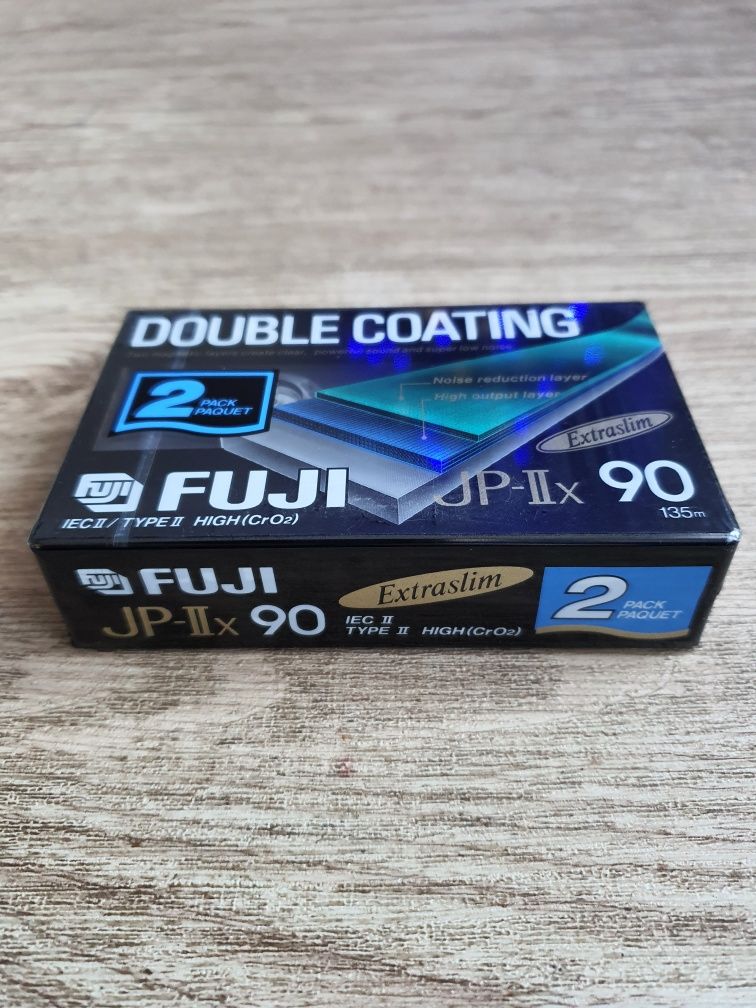 Fuji 90 kasety czyste magnetofonowe